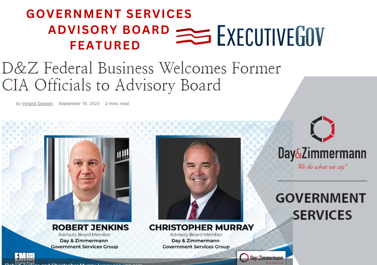 In The News: ExecutiveGov Features D&Z Government Services Advisory Board