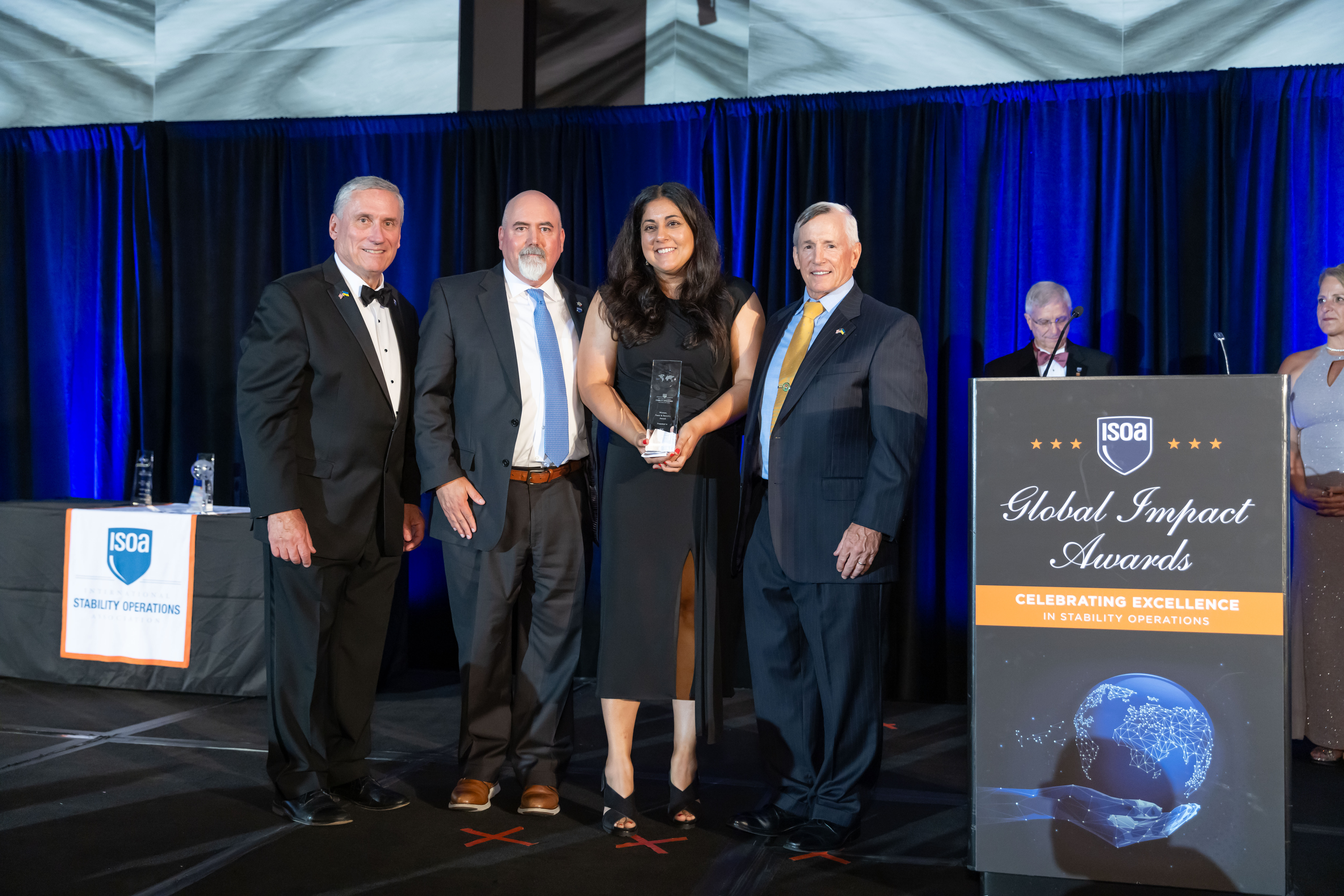 SOC Receives ISOA Women, Peace, and Security Award