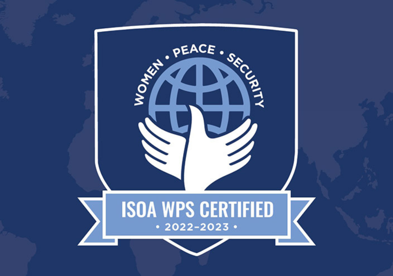 SOC Achieves Women, Peace, Security (WPS) Certification as Member of ISOA
