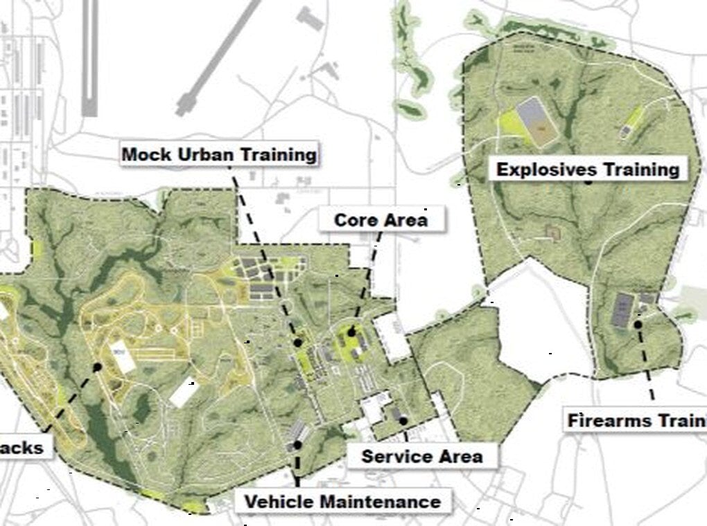 illustrated map of the FASTC