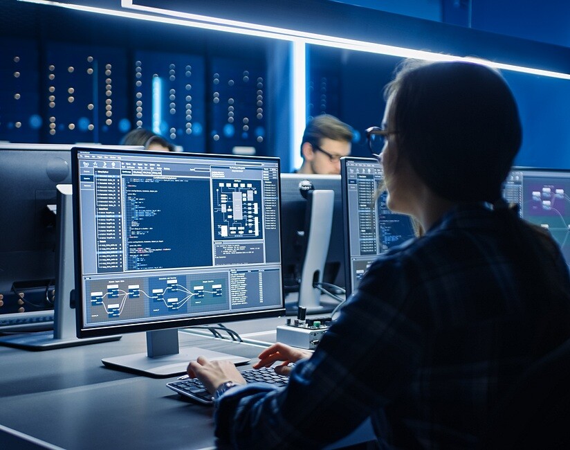 SOC Cyber security officer female
